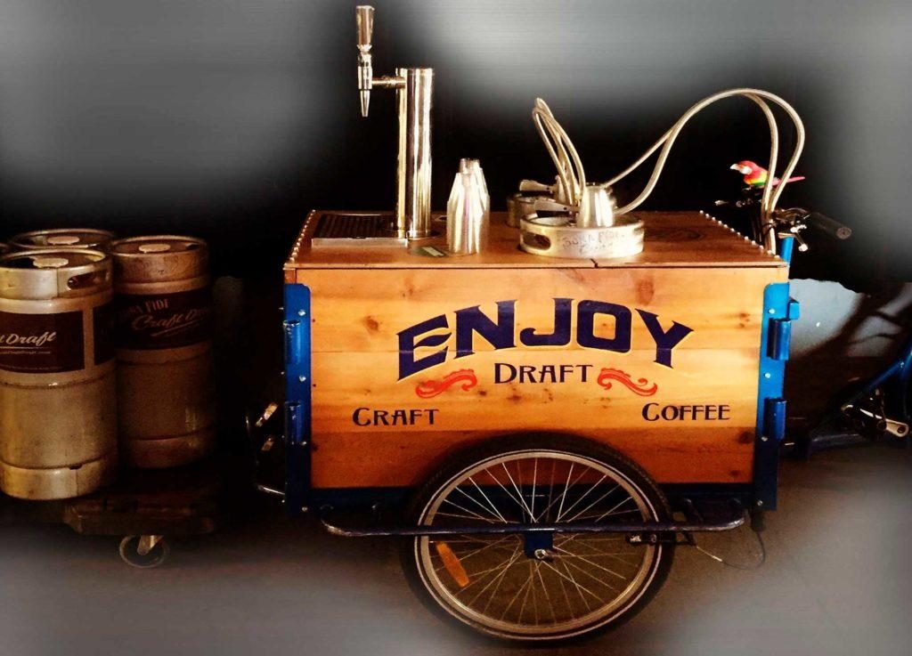 Sunburst Nitro coffee cart setup