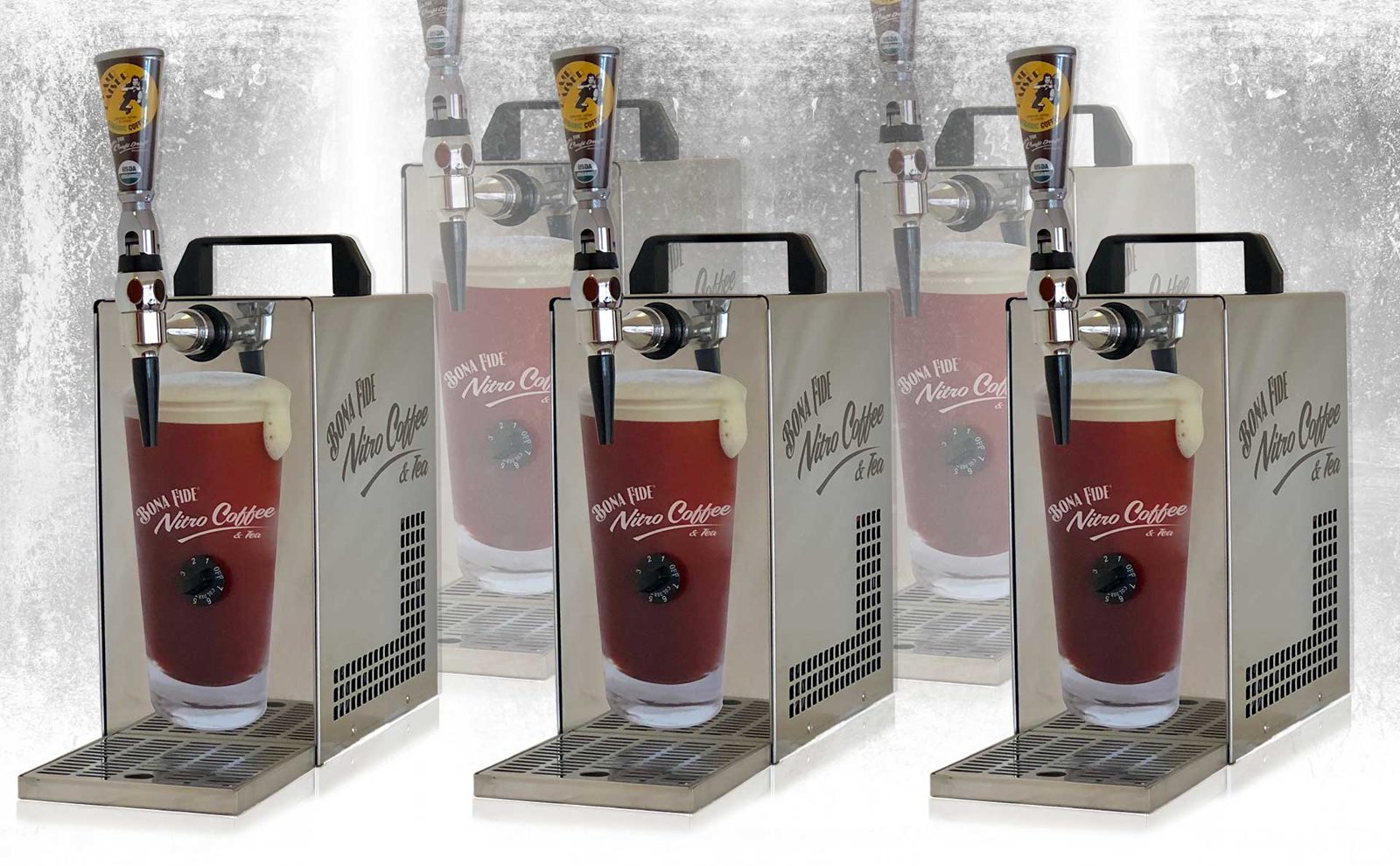 Bona Fide nitro cold brew countertop units